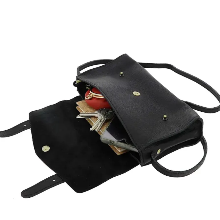 ATRANTIA petite besace a bandouliere en cuir