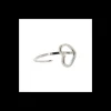 Bague argentee, petit coeur