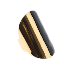 Bague dore Goldy