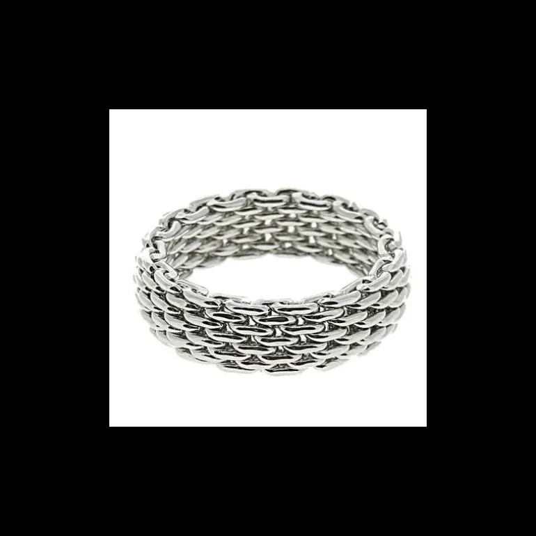 Bague Tamil, argente