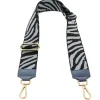 Bandouliere de sac bleu Tigre