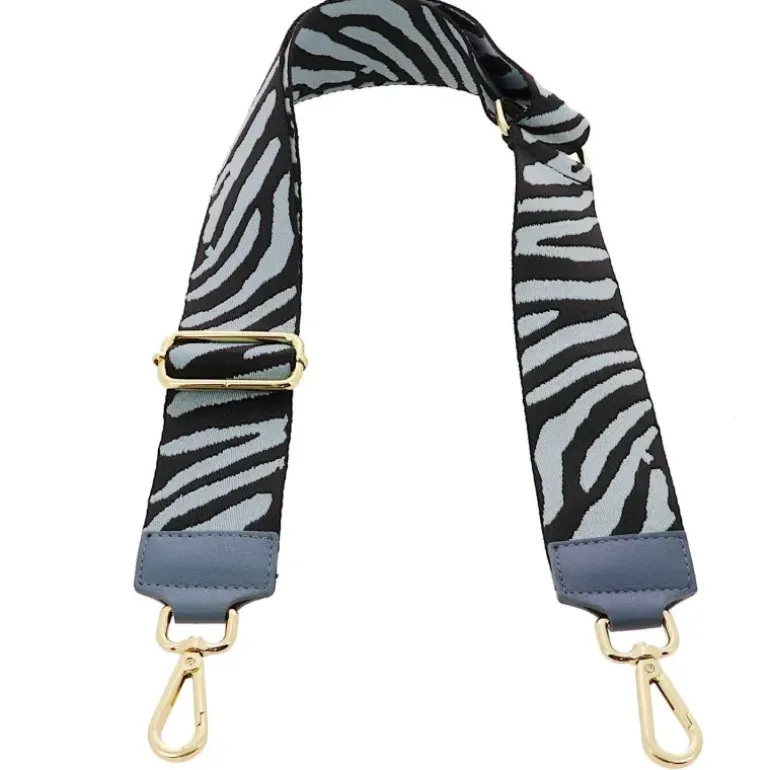 Bandouliere de sac bleu Tigre
