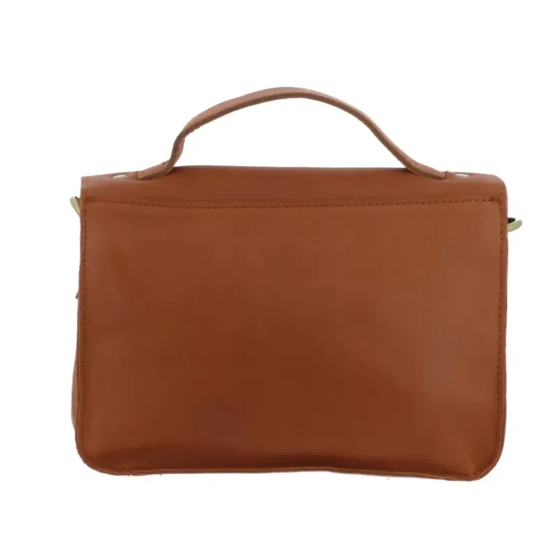 BOSTON sac cartable a bandouliere en cuir