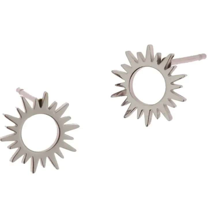 Boucles d'oreilles argentees, Norah
