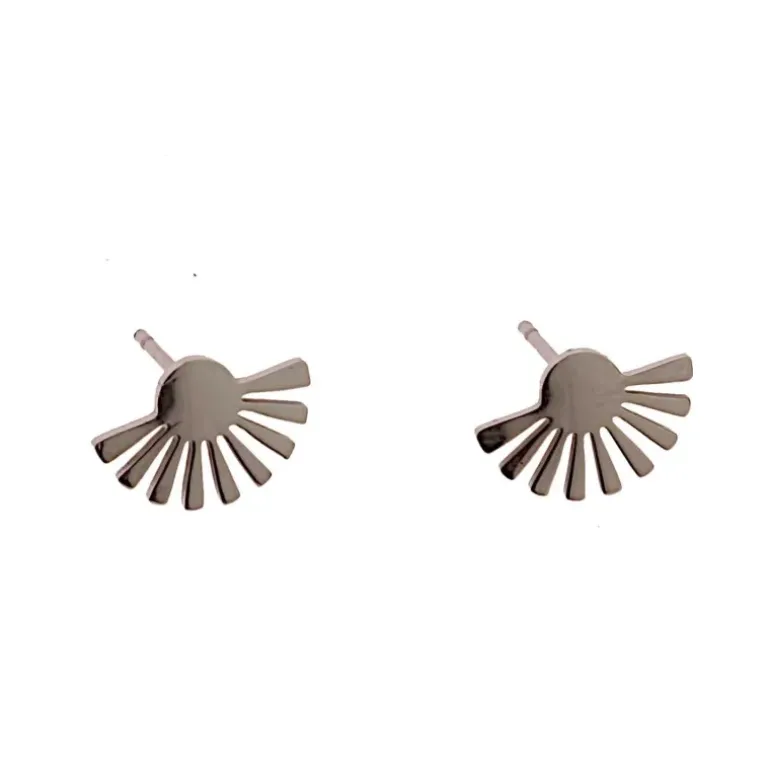 Boucles d'oreilles argentees, Sunset