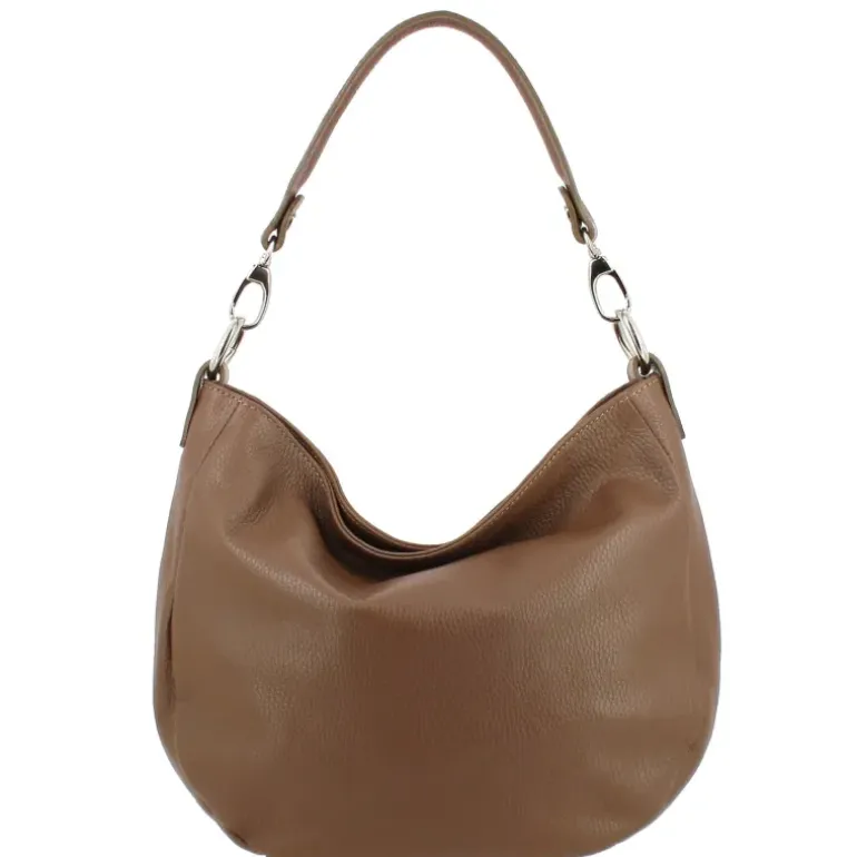 BRELEV sac hobo en cuir