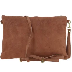 ERMELO sac pochette a bandouliere en cuir