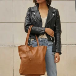 EVORA sac cabas tote bag cuir