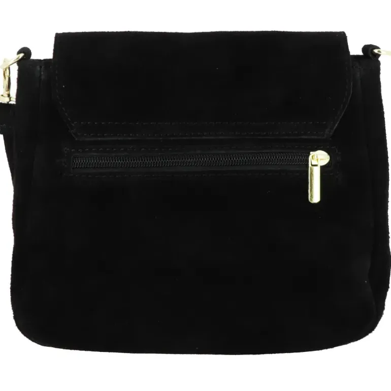 GOROKAS sac bandouliere en cuir effet metallisee