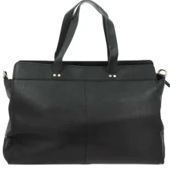 Grand sac cabas en cuir a bandouliere MORGANE