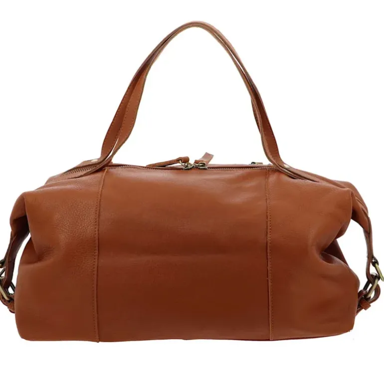 Grand sac en cuir a bandouliere LARA