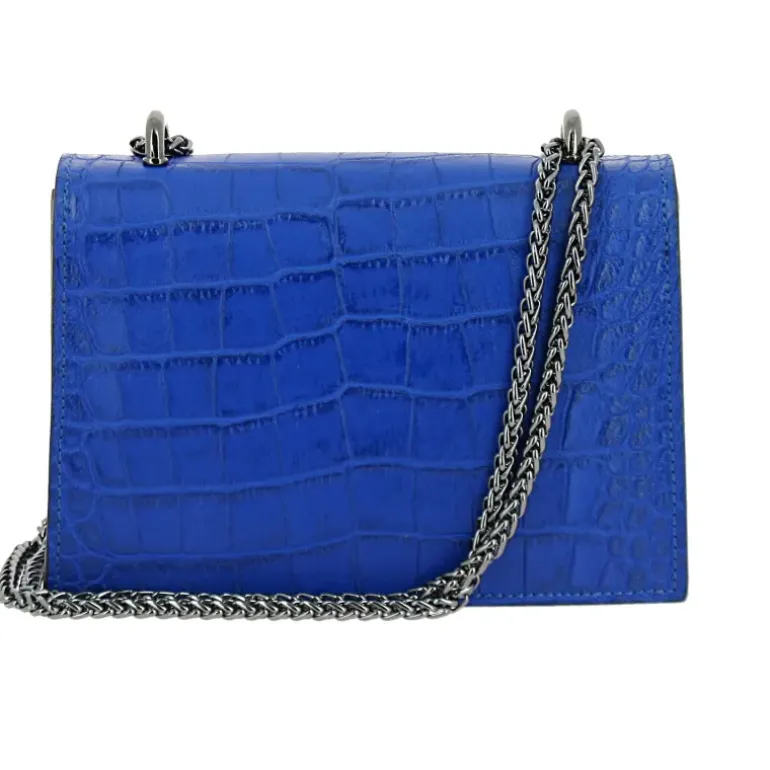 LIZMORE sac bandouliere effet croco