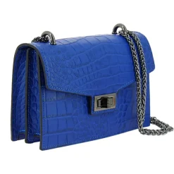 LIZMORE sac bandouliere effet croco