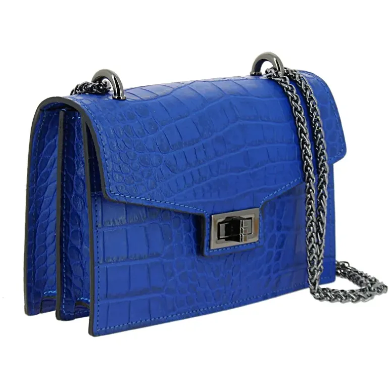 LIZMORE sac bandouliere effet croco