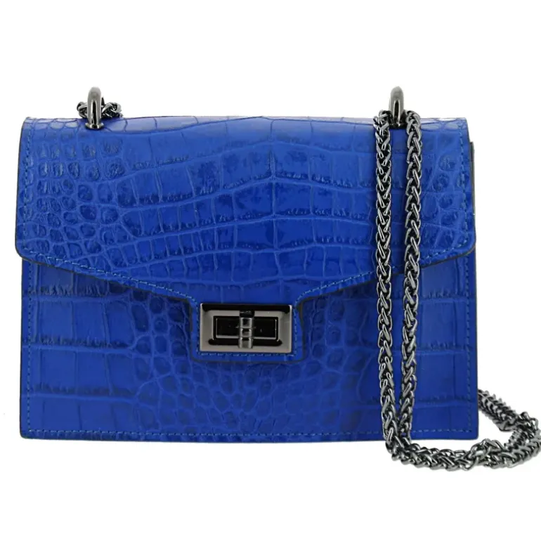 LIZMORE sac bandouliere effet croco