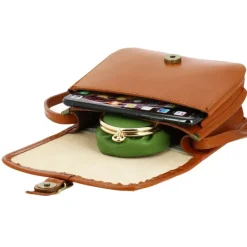 Mini sac bandouliere en cuir MARIES