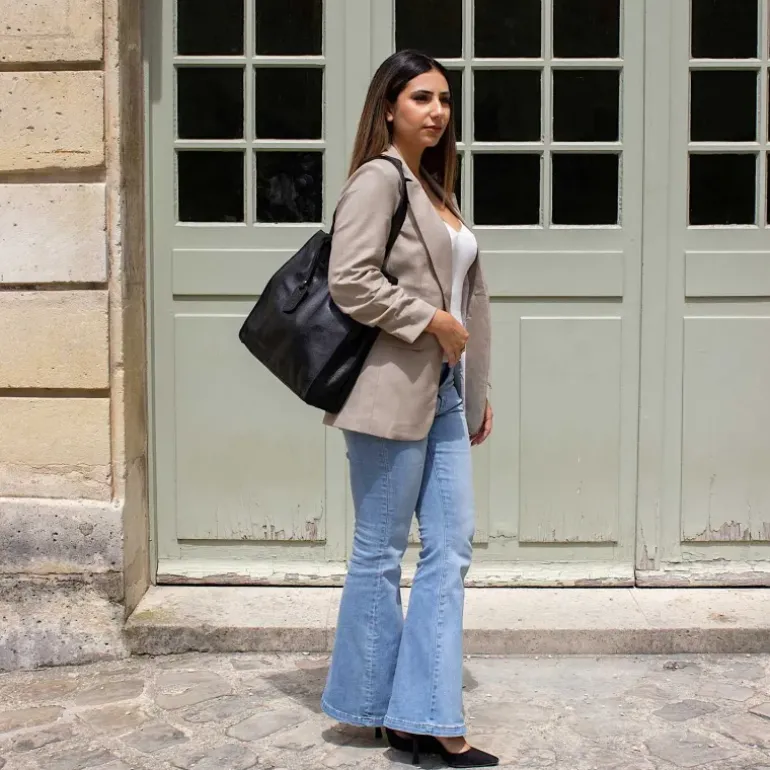 MONCADA sac cabas en cuir