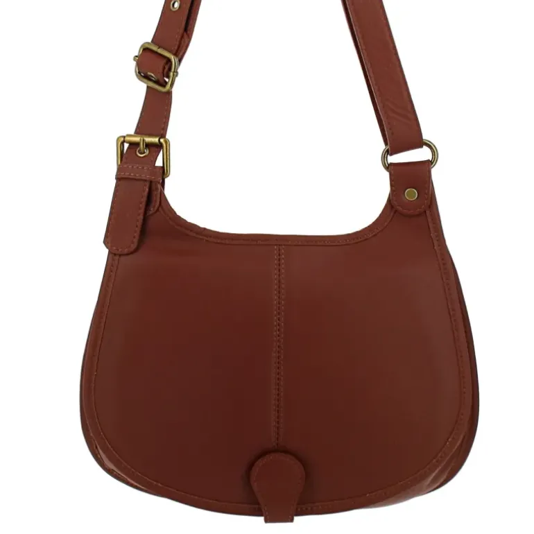 MONTEVIDEO sac besace en cuir