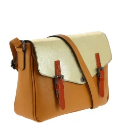 OXFORD sac cartable irise en cuir