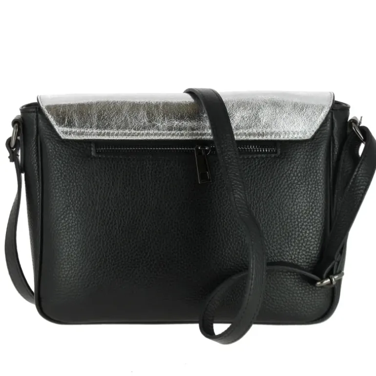 OXFORD sac cartable irise en cuir