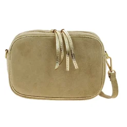 Petit sac a bandouliere en cuir THEA