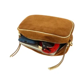 Petit sac a bandouliere en cuir THEA