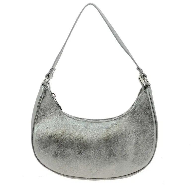 Petit sac demi lune en cuir SOYO