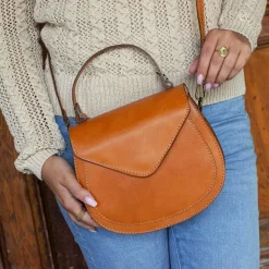 Sac a main en cuir BALLINA