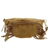 Sac banane a franges en cuir MASERU