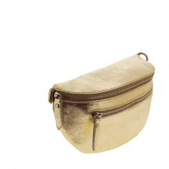 Sac banane metallise en cuir COOLY