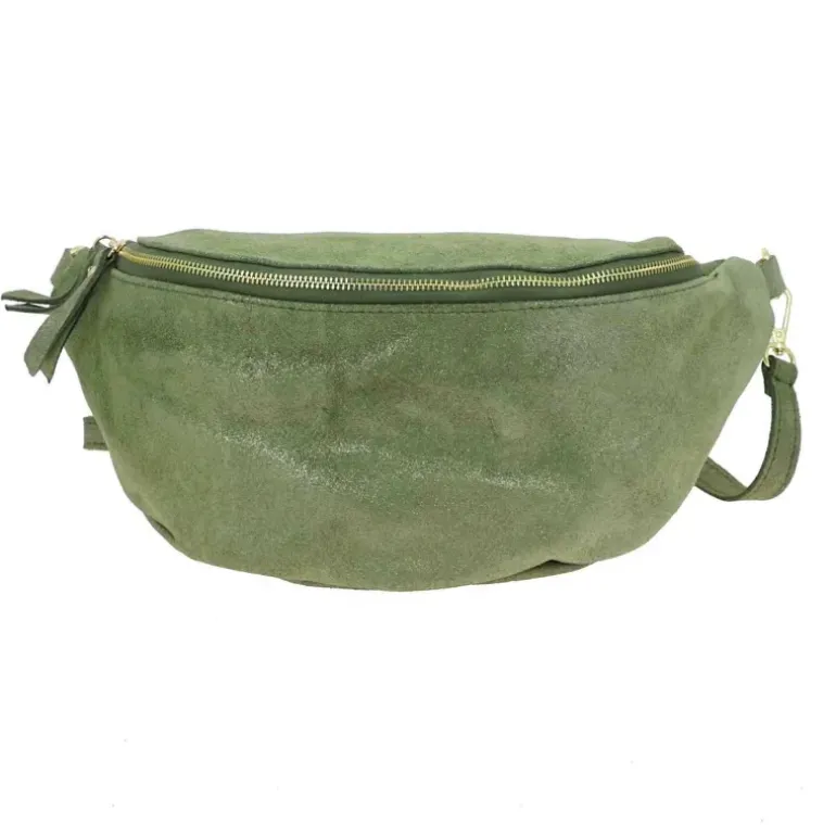 Sac banane xl en cuir irise BITAM