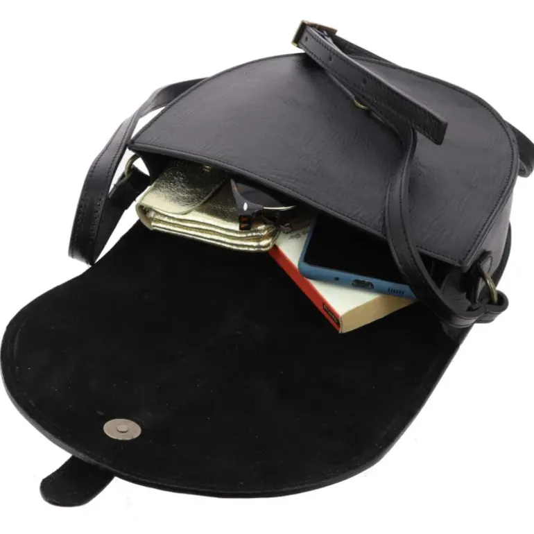Sac bandouliere en cuir vintage AURORE