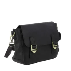 Sac cartable a bandouliere en cuir LYRIA
