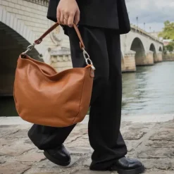 Sac hobo en cuir NISA