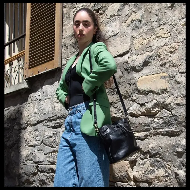 SHEFFIELD sac bourse en cuir