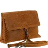 SMULE sac effet python en cuir