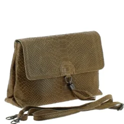 SMULE sac effet python en cuir