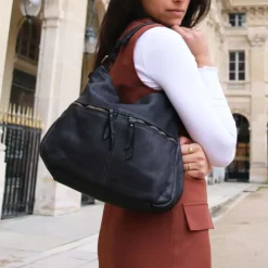 TANGA sac vintage en cuir