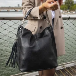 TELFORD sac hobo en cuir