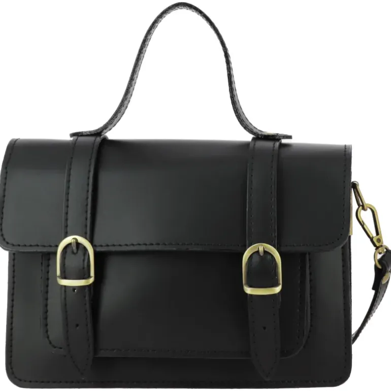 TILMIT sac cartable vintage en cuir