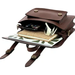 TILMIT sac cartable vintage en cuir