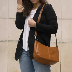 VERLANE sac bandouliere en cuir